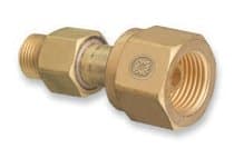 0.41 lb CGA-300 Brass Cylinder Adaptor