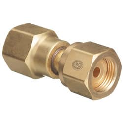 Carbon Dioxide to Oxygen Brass Cylinder Adaptors