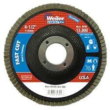 4-1/2" Vortec Pro Angled, Phenolic Abrasive Flap Disc with 40 Grit