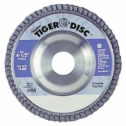 4.5" Tiger Disc Abrasive Flap Disc 40 Grit