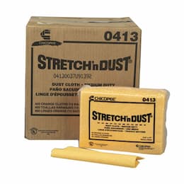 Stretch 'n Dust Yellow/Orange Dust Catching Cloths 12.6X17