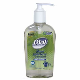 Dial Unscented Instant Hand Sanitizer w/ Moisturizer 7.5 oz.