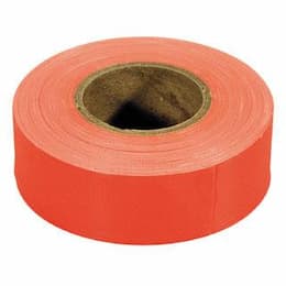 300' Orange Flagging Marking Tape