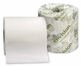 Envision White 1-Ply Bath Tissues