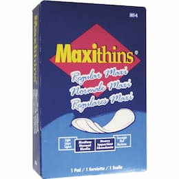 #4 Maxithins Sanitary Napkins