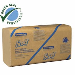 SCOTT Brown 100% Recycled Fiber Mult-Fold Paper Towels