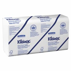 KLEENEX SCOTTFOLD White 1-Ply Paper Towels