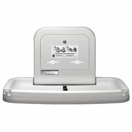 Gray Horizontal Baby Changing Station