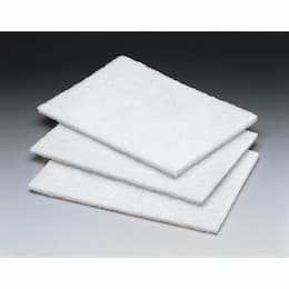 3M Scotch-Brite Off-White Light-Duty Cleansing Pad 6X9