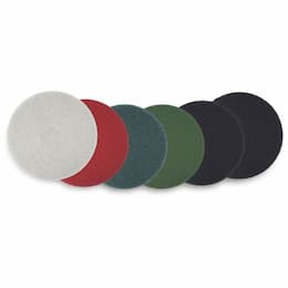 Black Standard 16 in. Round Stripping Floor Pads