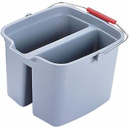 Brute Gray Plastic 19 Qt Double Pail Bucket