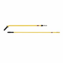 Yellow 52 in. Quick-Connect Steel Handles