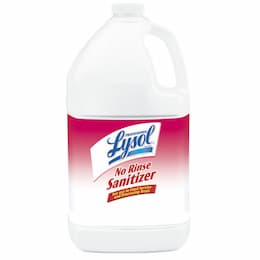 Lysol No Rinse Sanitizer 1 Gal