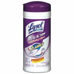 Lysol Dual Action Disinfecting Wipes