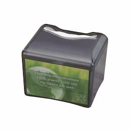 Black Countertop Fullfold Control Face Napkin Dispenser