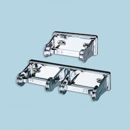 Steel Locking Double Roll Toilet Tissue Dispenser