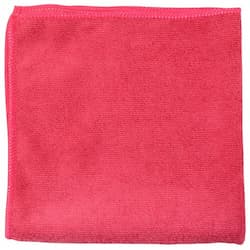 MicroWipe Heavy Duty Microfiber Cloth, Red