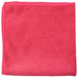 MicroWipe Heavy Duty Microfiber Cloth, Red