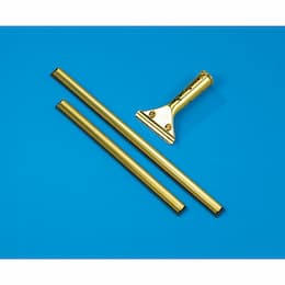 Golden Clip Brass Squeegee Handle