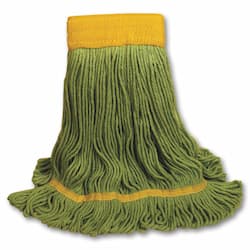 Boardwalk Green EcoMop Loop End Large Mop Head 18X5