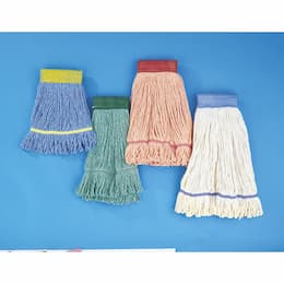 Boardwalk Green Super Loop Cotton Fiber Wet Mop Head, S