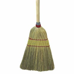 Boardwalk Corn Fiber Bristles Parlor Broom w/ 42 in. Wooden Handle