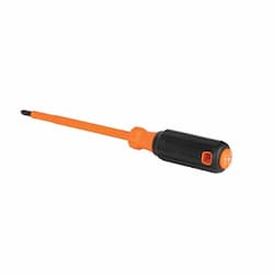 Klein Tools #2 Phillips Tip Insulated Screwdriver, 6-in Round Shank