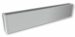 1200W Mini Architectural Baseboard, Aluminum, 240 V, Silica White