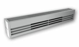 1600W Architectural Commercial Baseboard, Medium Density, 208 V, Aluminum, Silica White