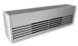 6-ft 3000W High-Density Aluminum Baseboard Heater, 400 Sq.Ft, 10238 BTU/H, 208V, White