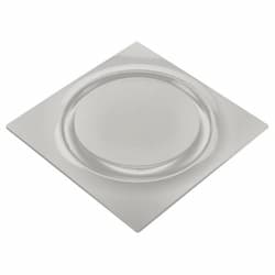 24.5W Quiet Bathroom Fan, 110 CFM, Satin Nickel Finish