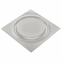 24.5W Quiet Bathroom Fan, 110 CFM, Satin Nickel Finish