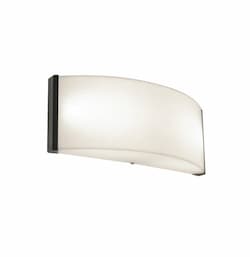 17W LED Algiers Sconce, 1400 lm, 120V-277V, Selectable CCT, Bronze