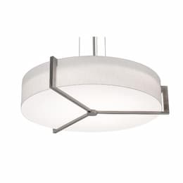 33-in 60W Apex Pendant, 120V-277V, CCT Select, W. Gray/Linen White