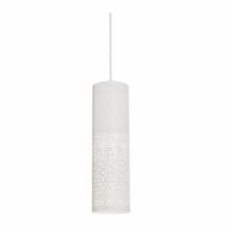 12W LED Ash Pendant Light, 780 lm, 120V-277V, 3000K, White