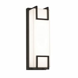 24W LED Beaumont Outdoor Wall Sconce, 120V-277V, 3000K, Bronze