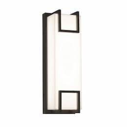 24W LED Beaumont Outdoor Wall Sconce w/ PC, 120V-277V, 3000K, Bronze