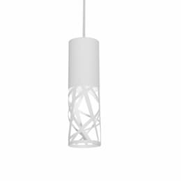 12W LED Boon Pendant Light, 780 lm, 120V-277V, 3000K, White