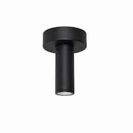 6-in 9W Beverly Ceiling Mount, 630 lm, 120V-277V, CCT Select, Black