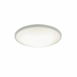 35W LED Capri Flush Mount, 3100 lm, 120V, Selectable CCT, White