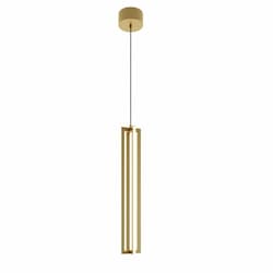 25W LED Cass Pendant Light, 2400 lm, 120V, 3000K, Gold