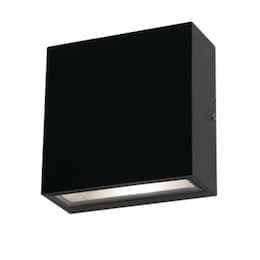 12W LED Dexter Outdoor Wall Sconce, 1-Light, 120V-277V, 3000K, Black