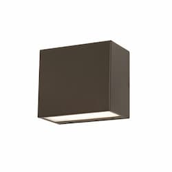 12W Dakota Outdoor Sconce, 537 lm, 120V-277V, 3000K, Bronze