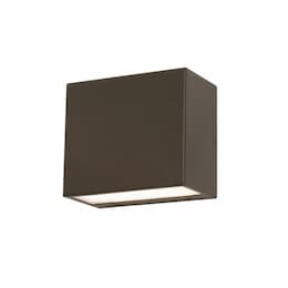 12W Dakota Outdoor Sconce, 537 lm, 120V-277V, 3000K, Bronze