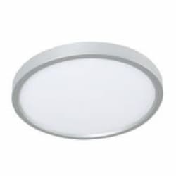 6-in 12W LED Disc Light 900 lm, 120V, Selectable CCT, Satin Nickle