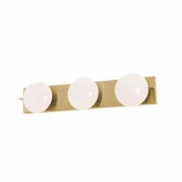 24-in 20W Gates Vanity Light, 1100 lm, 120V, 3000K, Brass