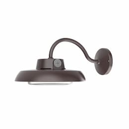 35W Gilbert Outdoor Sconce w/ PC, 2700 lm, 120V, CCT Select, Bronze