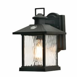 60W LED Lennon Outdoor Sconce w/ Photocell, E26, 120V, Black