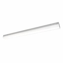 48-in 40W Lisle Strip Light w/ Backup, 120V-277V, CCT Select, White