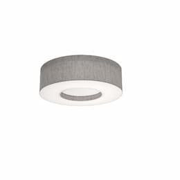 15-in 25W Montclair Flush Mount, 3-Light, E26, 120V, Gray